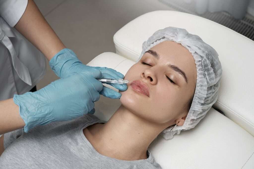 Botox anti-wrinkle injection treatment by aesthetic physician in Delhi
